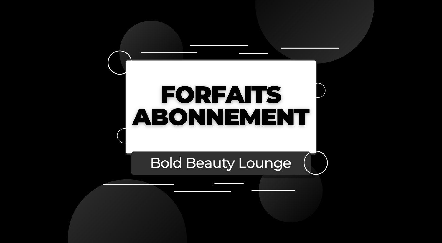 Forfait et abonnement